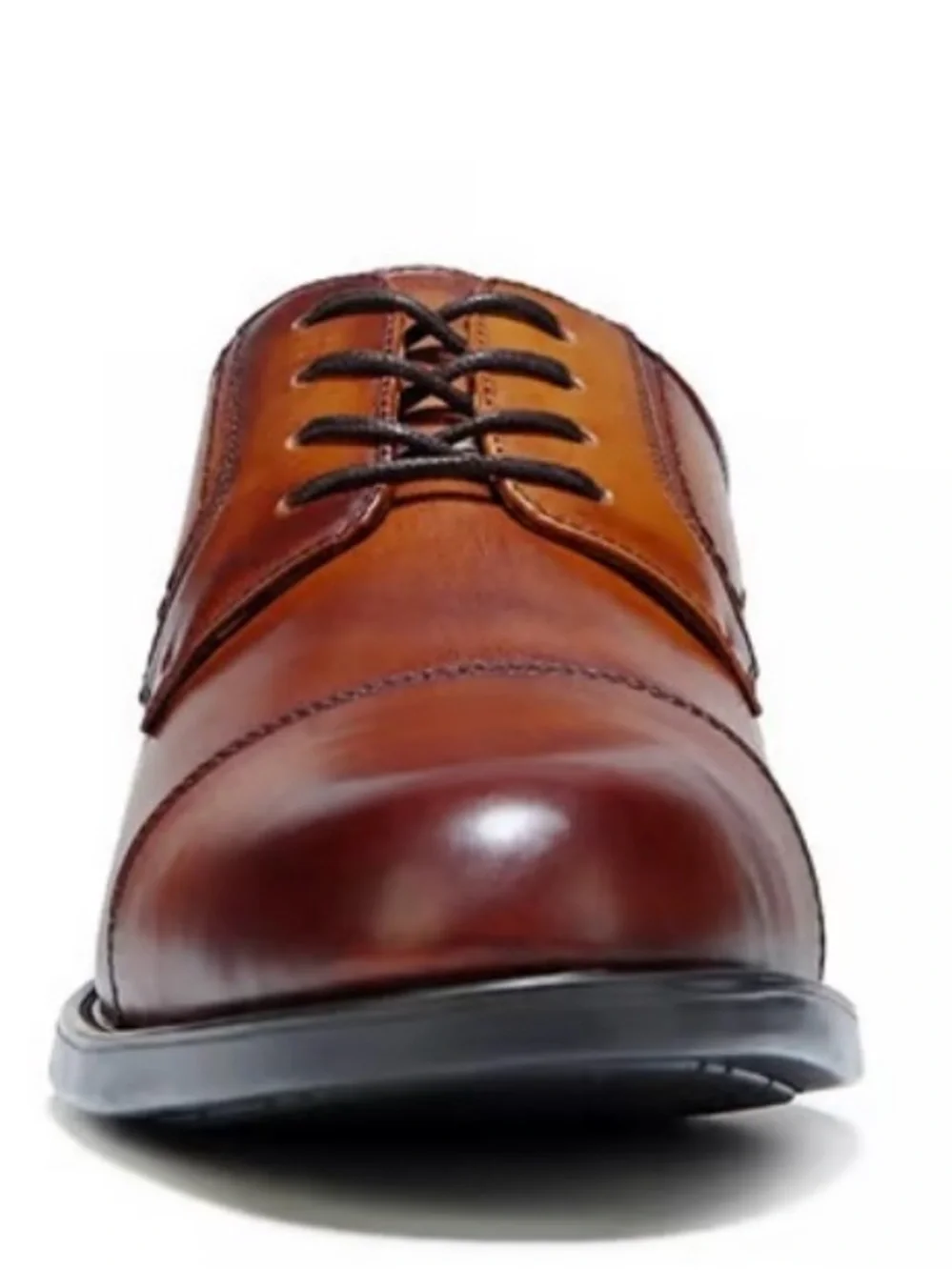 Men's Midtown Cap Toe Oxford Dress Shoes (Cognac)